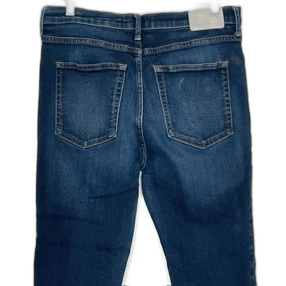 EVERLANE "THE HIGH RISE SKINNY JEAN" DARK WASH SIZE 31 ANKLE - Picture 9 of 11